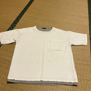 メンズ　Mサイズ ホワイト　半袖Tシャツ