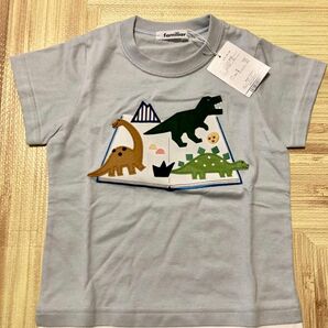 新品未使用《familiar》恐竜Tシャツ　110