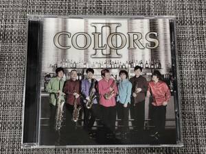 【廃盤 CD】COLORS カラーズⅡ (織田浩司 庵原良司 田中靖人 仲田守 栃尾克樹 光田健一) (サクソフォーン5重奏+ピアノ+打楽器 国内盤) 