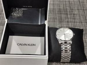 カルバンクライン Calvin Klein K4N21146 time (タイム) SS ブレス SV M　メンズ　腕時計