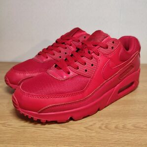 美品 大人気 NIKE AIR MAX 90 "ALL RED" 27.5②