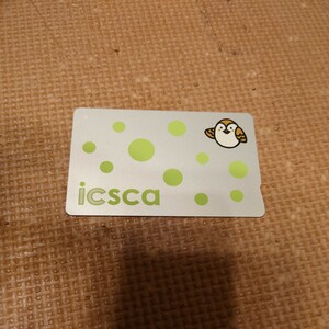 icsca イクスカ　仙台市交通局　チャージ500円　未使用