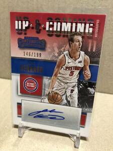 NBA PANINI Luke Kennard Autograph Card