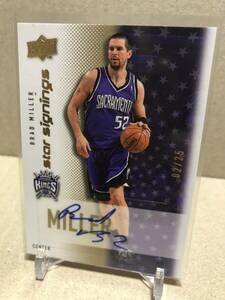 NBA UD Brad Miller Autograph Card