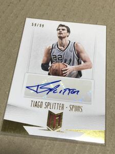 NBA PANINI Tiago Splitter Autograph Card