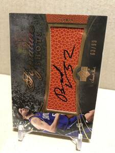 NBA UD Brad Miller Autograph Card