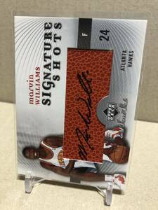 NBA UD Marvin Williams Autograph Card