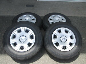 200 series Hiace pure steel 7 type new car removing 23 year Bridgestone eko Piaa super GL dark prime 