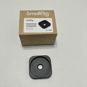 SmallRig スマホ用レンズアダプターリング Mマウント 37mmスレッド アルミ製 SmallRig iPhone 13/14/15シリーズ用スマホケージ適応 4395