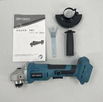 (A) マキタ makita 互換 グラインダー 100mm 充電式 18v 14.4v 研磨機 コードレス ブラシレス ディスクグラインダー サンダー_画像8