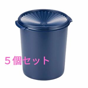 タッパーウェア マキシデコレーター（５個）ノクターナルシーブルー Tupperware