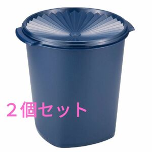 タッパーウェア マキシクイーンデコレーター（２個）ノクターナルシーブルー Tupperware