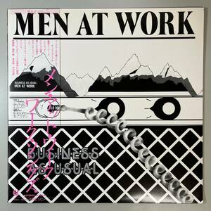 47765★美盤【日本盤】 MEN AT WORK / Business As Usual ※帯付き