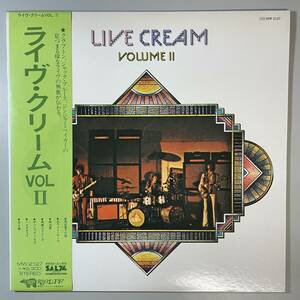 47810★美盤【日本盤】 Cream / LIVE CREAM VOLUME II ※帯付き