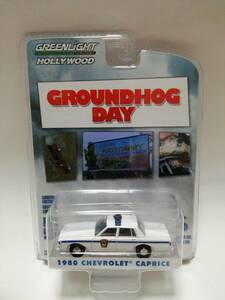 1/64 グリーンライト Hollywood Series 26 Groundhog Day (1993) - 1980 Chevrolet Caprice Police シボレーカプリス
