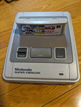 1chip 01 SFC スーパーファミコン　中古　動作品　任天堂　ニンテンドー　本体　ソフト　ドラゴンボールZ 　セット _画像3