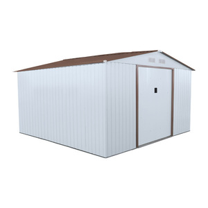 [ juridical person * store limitation ] metal shedo07 [S1007] large storage room warehouse .. for small window attaching sliding type bicycle bike garage garden 
