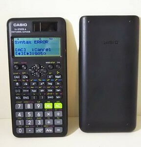 1856送料150円 CASIO 関数電卓 fx-375ES A カシオ 電卓