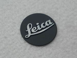 Leica ライカ ロゴ バッジ 黒 ブラック M6 M7 M8 M9 M10 M11 Q Q2 Q3 等用
