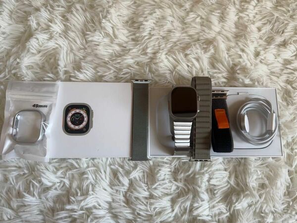 ★美品★Apple Watch Ultra 49㎜　バッテリー100%。 