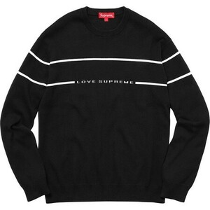 シュプリーム　Supreme Love Supreme Sweater　BLACK　M　シュプリーム　セーター