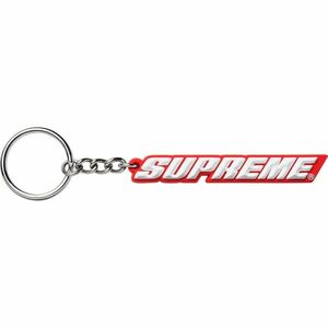 Supreme Bevel Logo keychain　シュプリーム　キーチェーン