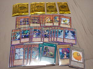  Yugioh there ru* advance do*to-na men to pack 2013 Vol.1-4 gold pack ×8 unopened *to-na men to pack no-pala16 kind 37 sheets summarize 