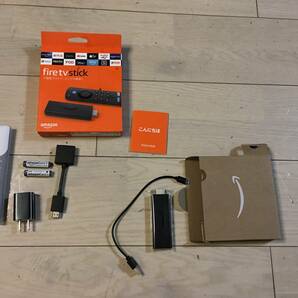 【未使用】AMAZON FIRE TV-STICK 第三世代型 付属品込み ※リモコン訳アリの画像1