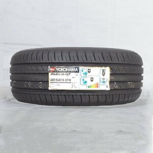 送料無料 205/50R16 87W YOKOHAMA ヨコハマ ブルーアース BLUEARTH-GT AE51 20年製 新品 サマータイヤ 1本限り 【セール品】