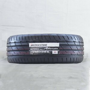 送料無料 215/45R17 91W XL BRIDGESTONE ブリヂストン POTENZA ADRENALIN RE004 22年製 新品 サマータイヤ 1本価格 【セール品】