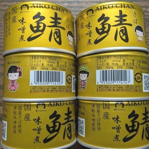さば味噌煮（国産）伊藤食品あいこちゃん150g6缶　