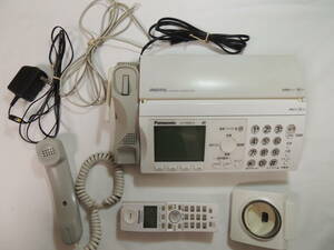 【FAX電話】パナソニック　パーソナルファックス　KXーPW606DL　+　子機(KX-FKN514-W)　Panasonic【動作確認済】