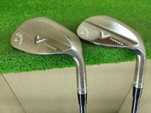 Callaway キャロウェイ V FORGED　52度（10度）/58度（9度）　ウェッジ2本セット ROMBAX 7E06 フレックスR