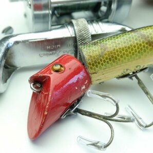 1920-30年代 Heddon Zig-Wag ウッドモデル / LUCKY 13 BASSER タイプ ヘドン ウッドルアー ZEAL 道楽 バルサ50 ハトリーズファン にお勧めの画像5