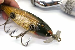 CCBCO INJURED MINNOW ウッドルアー 検) HEDDON ABU 道楽 ZEAL BALSA50 ハトリーズ ザウルス UMOC FENWICK 好きな昭和レトロアングラー