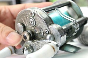 1950年頃 PFLUEGER SUMMIT フルーガー アンティーク オールド ダイレクトリール HEDDON ABU 道楽 BALSA50 スチールロッド ウッドルアーに