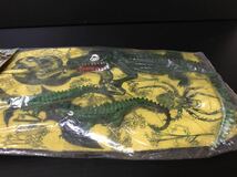 昭和レトロ 香港製 THE PVC CROCODILE ワニ クロコダイル 爬虫類 駄菓子屋 駄玩具 当時物_画像5