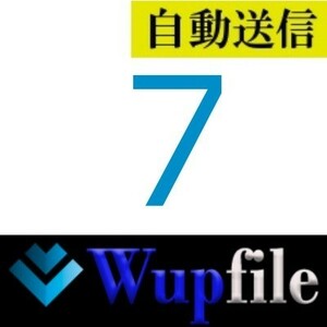 【自動送信】Wupfile 公式プレミアムクーポン 7日間 通常1分程で自動送信します
