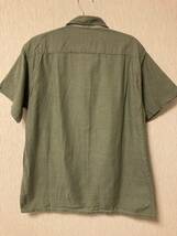  ●BRENT ブレント ループカラーシャツ （M） ビンテージ 50’s 60’s オープンカラーシャツ USA製 古着 ロカビリー_画像4