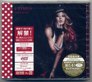 ☆倖田來未 「4 TIMES」 CD+DVD 初回盤 新品 未開封