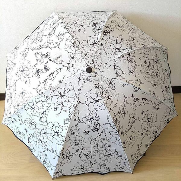 花柄　折りたたみ傘 かさ　晴雨兼用　日傘　UVカット　コンパクト軽量