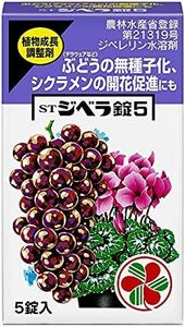  植物成長調整剤 ジベラ錠5 錠剤 5個入