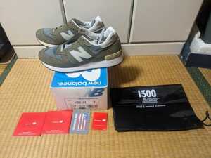 ■NEW BALANCE ニューバランス M1300JP2　2015　LIMITED　美品■