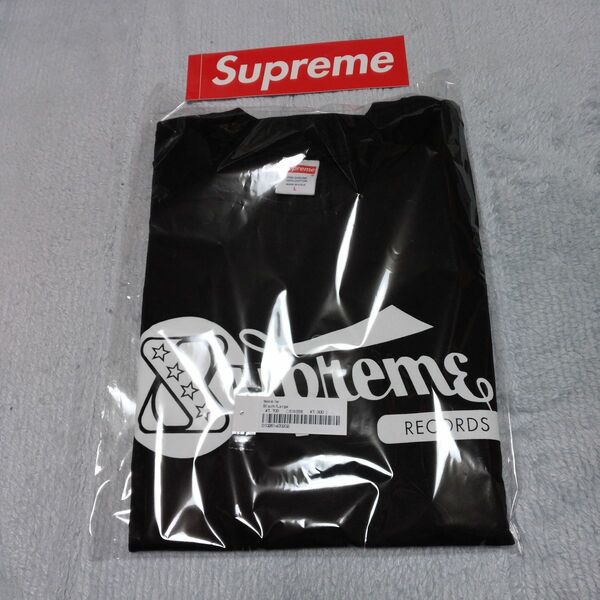 supreme Records Tee Large 新品