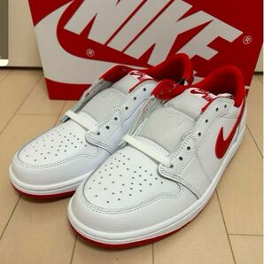 Nike Air Jordan 1 Retro Low OG "White and University Red" 27.5cm
