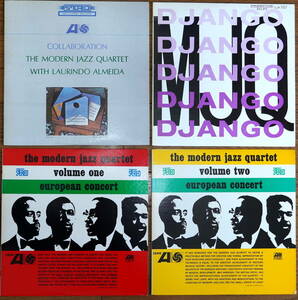 The Modern Jazz Quartet ＭＪＱの代表的アルバム　 レコード　４枚