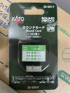 KATO 22-241-7 サウンドボックス用サウンドカード　201系