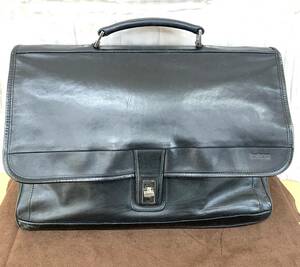  most falling re-exhibition none 1 jpy outright sales!Hartmann Heart man original leather business bag briefcase business commuting bag 