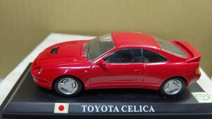 スケール 1/43 TOYOTA CELICA ！ 日本 世界の名車コレクション！ デル プラド カーコレクション！ 右ミラー欠落。