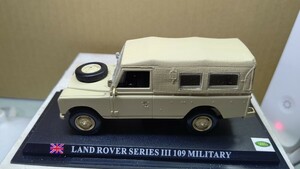 スケール 1/43 LAND ROVER SERIES Ⅲ 109 MILITARY ！ イギリス 世界の名車コレクション！ デル プラド カーコレクション！